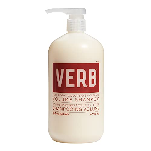 Verb Volume Shampoo - Sulfate Free Volumizing Shampoo for Body & Shine | Color Safe, Moisturizing & Detangling | Vegan & Weightless Formula | Perfect for Daily Hair Care & Color-Treated Hair