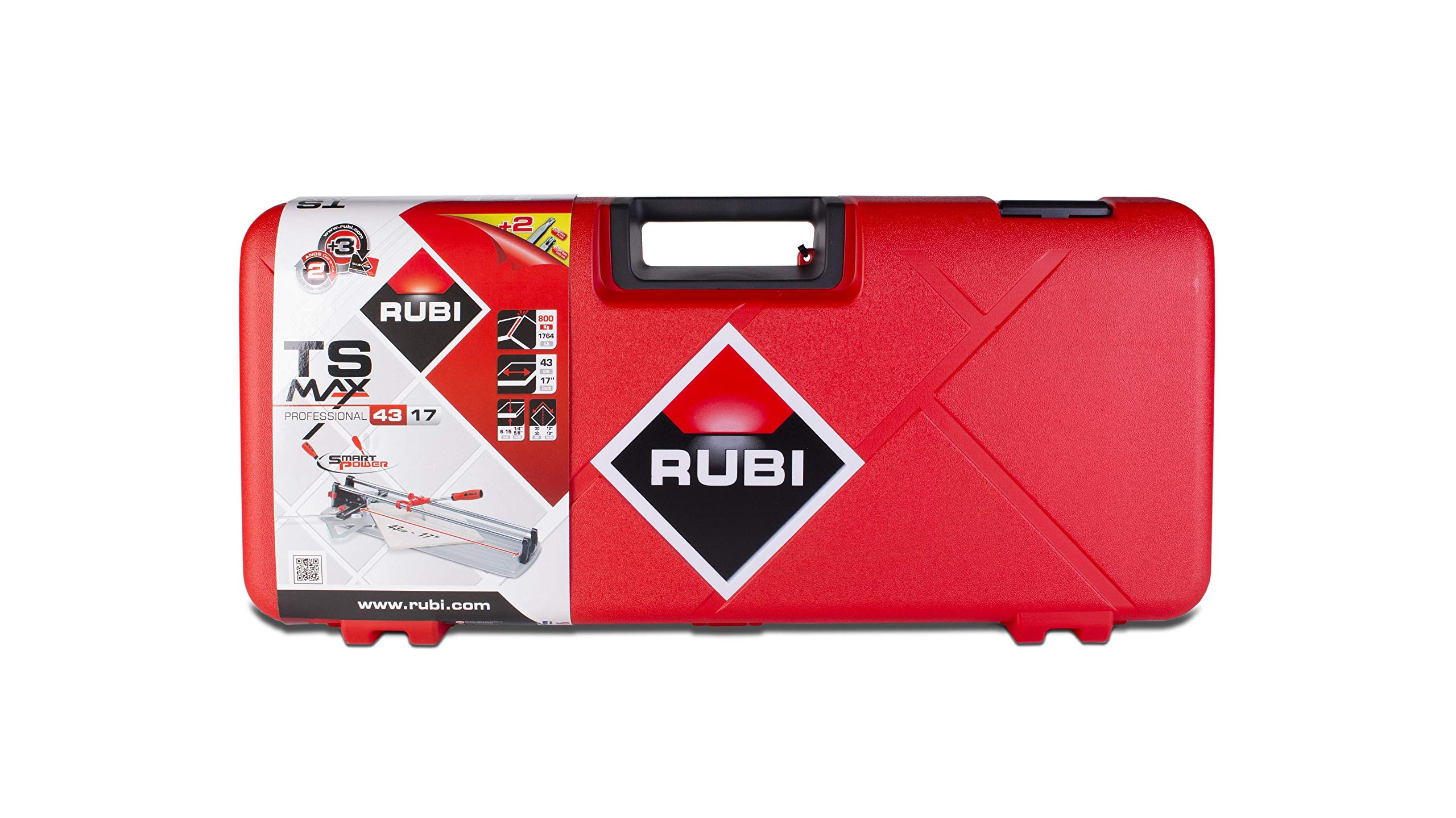 Professional RUBI TS-43 MAX Manual Tile Cutter - 16 15/16
