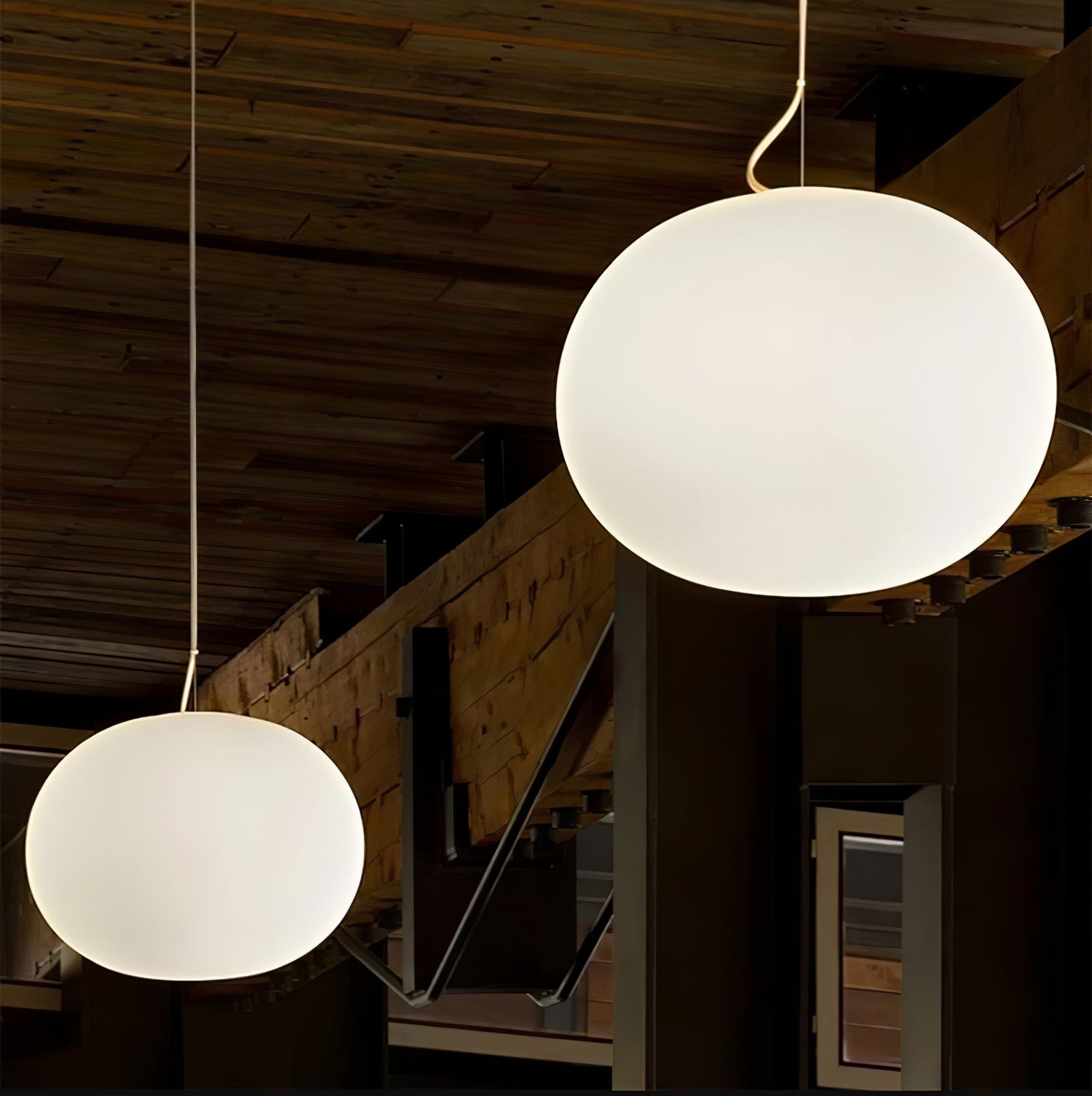Stylish Modern Globall Pendant Lamp - Dimmable Hanging Light Fixture for Dining Room, Kitchen Island & Bedroom Decor