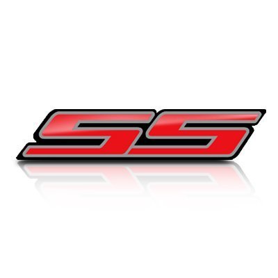 2010 Chevrolet Camaro SS Red Fender Emblems - High-Quality Replacement Badges for Muscle Car Enthusiasts | Perfect for Restoration Projects & Custom Upgrades
