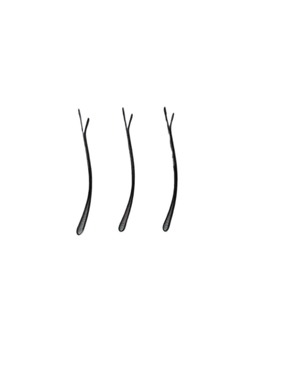 Sidhav 36-Piece Black Metal Hair Pins for Women & Girls - 6cm Hair Styling Accessories (Pack of 36) - Perfect for Updos, Braids, Buns & Everyday Hairstyles