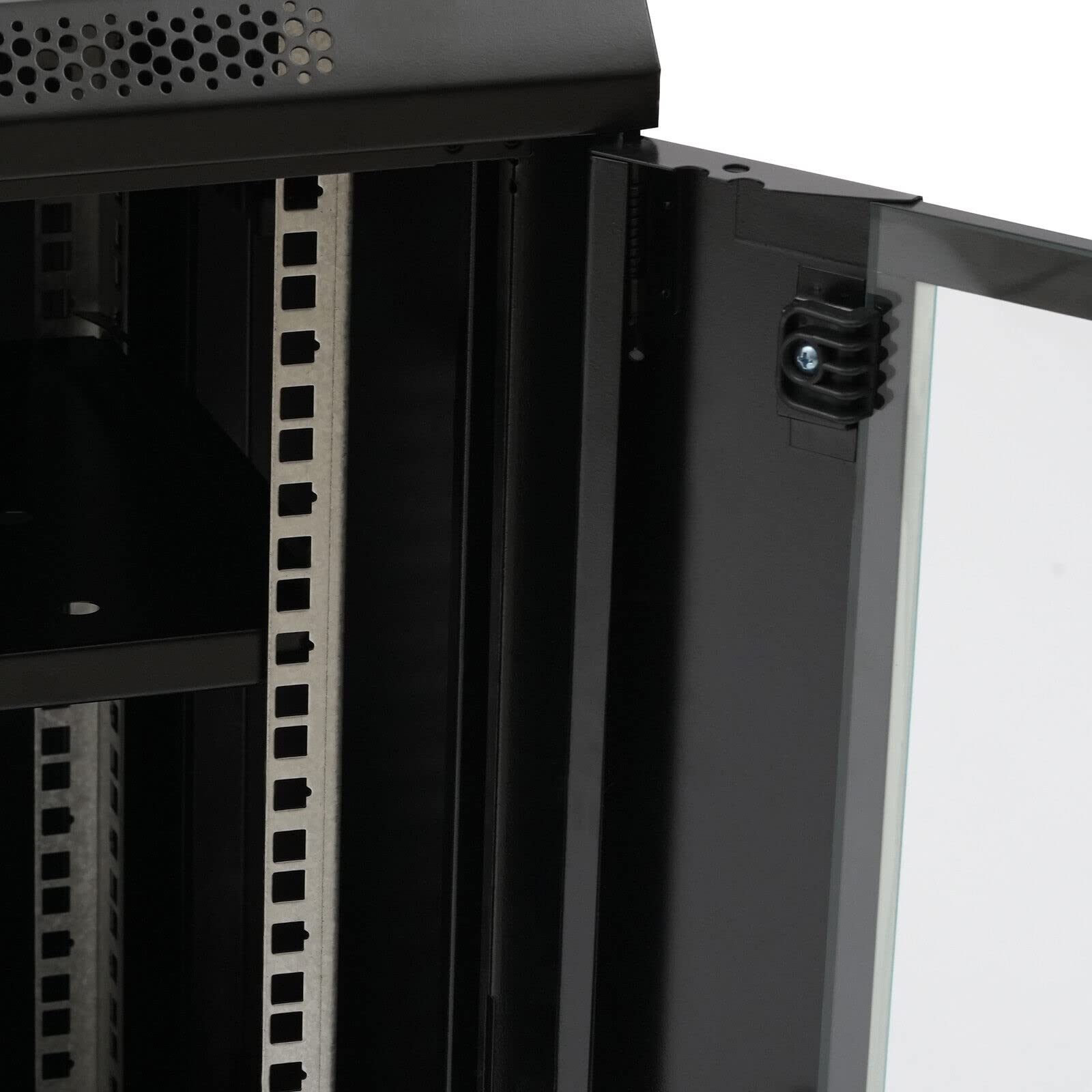 12U 450mm Deep Wall Mount Server Rack Cabinet - Network Equipment Enclosure for Home Office & Data Center | Perfect for Server Rooms, Network Switch Storage & IT Infrastructure Organization