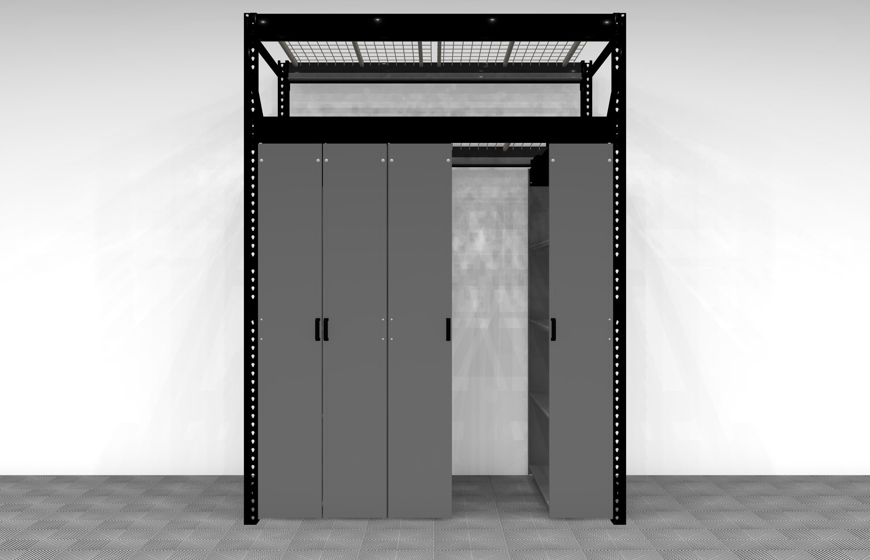 Levrack Heavy Duty Storage Shelving Units - Durable Metal Shelves for Garage, Warehouse & Home Organization