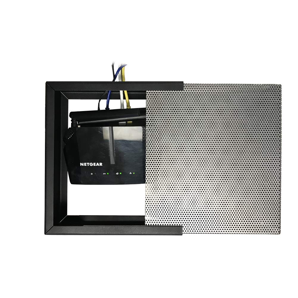 EMF Blocking Router Shield 2 - WiFi Radiation Protection Cover, Faraday Cage for Router, Anti-5G EMF Shielding for Home & Office Use - Perfect for Bedrooms, Nurseries & Work Spaces