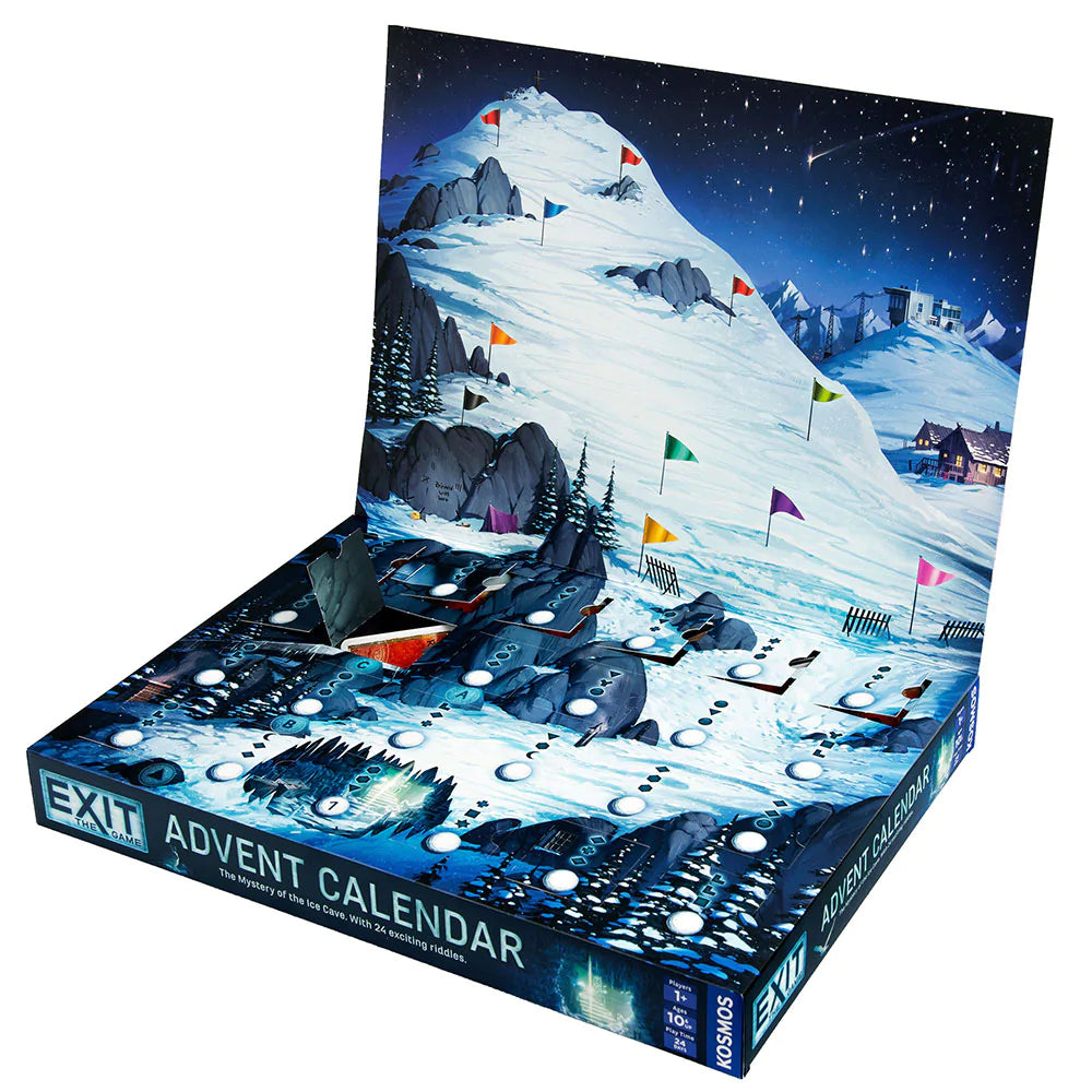 Exit: The Game - Advent Calendar The Mystery of the Ice Cave | Escape Room Puzzle Game for Adults & Teens | Perfect for Holiday Family Game Nights & Christmas Countdown