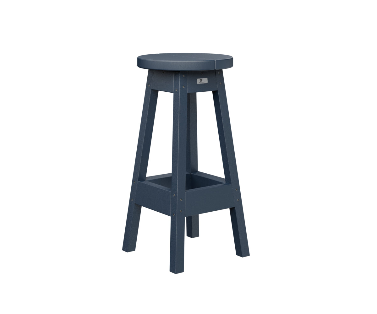 Berlin Gardens Outdoor Bar Stool - Weather-Resistant Patio Bar Height Stool for Backyard, Deck & Poolside - Perfect for Outdoor Dining, Entertaining & Relaxation