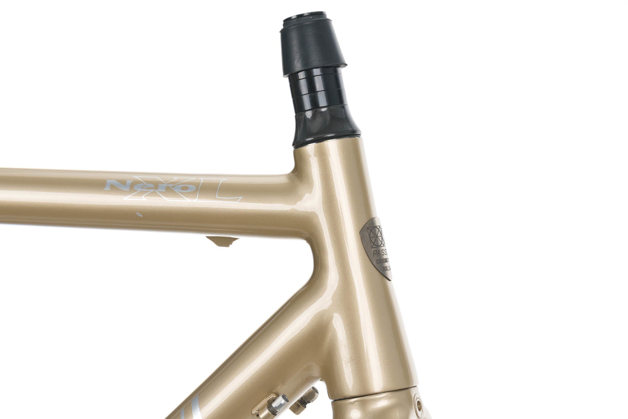2012 Passoni Nero XL Road Bike Frame Set - 53cm Medium Carbon Titanium Frame for High-Performance Cycling | Perfect for Racing, Endurance Rides & Professional Training