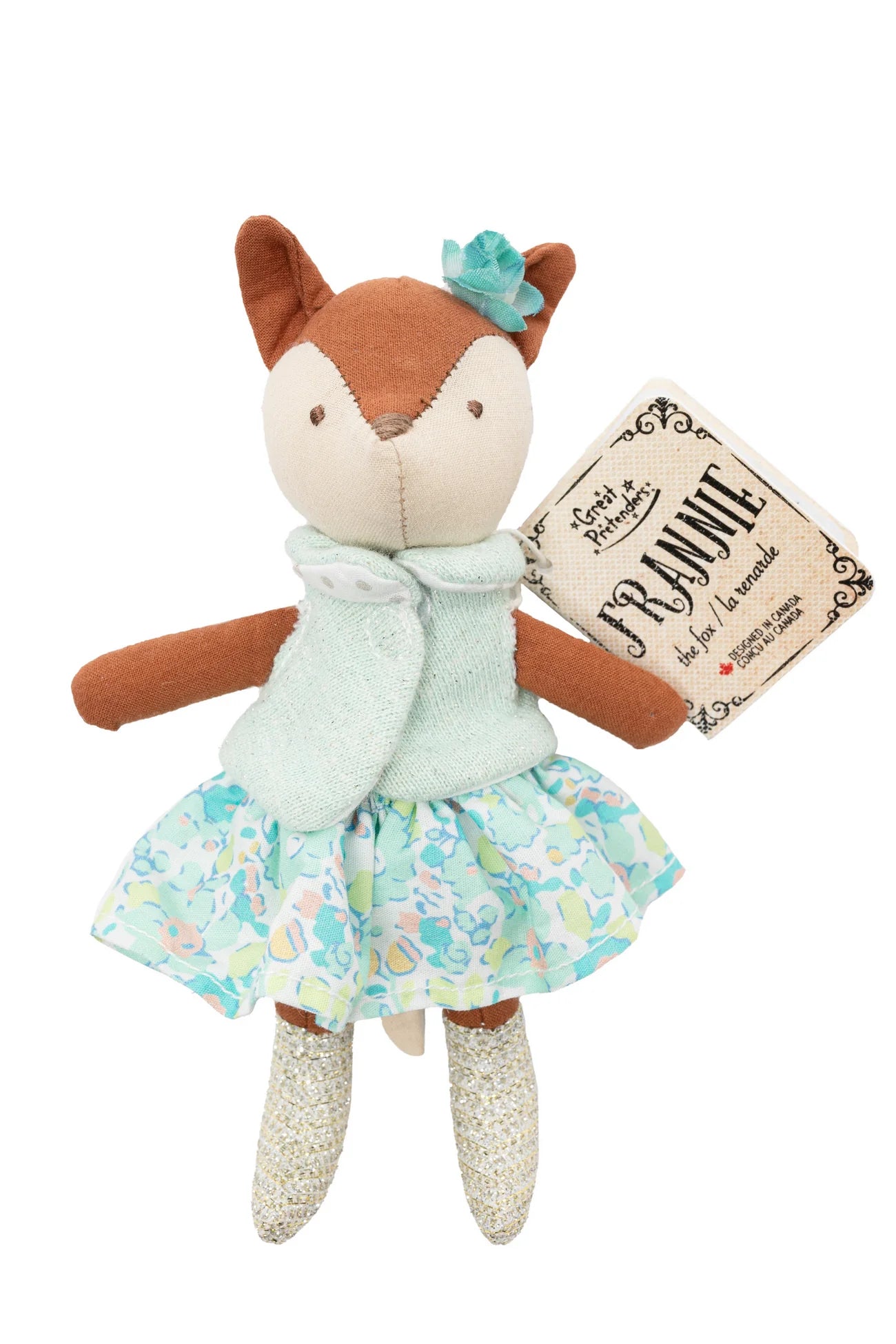 Great Pretenders Frannie The Fox Costume - Adorable Fox Dress-Up Outfit for Kids | Perfect for Halloween, Dress-Up Play & Birthday Parties
