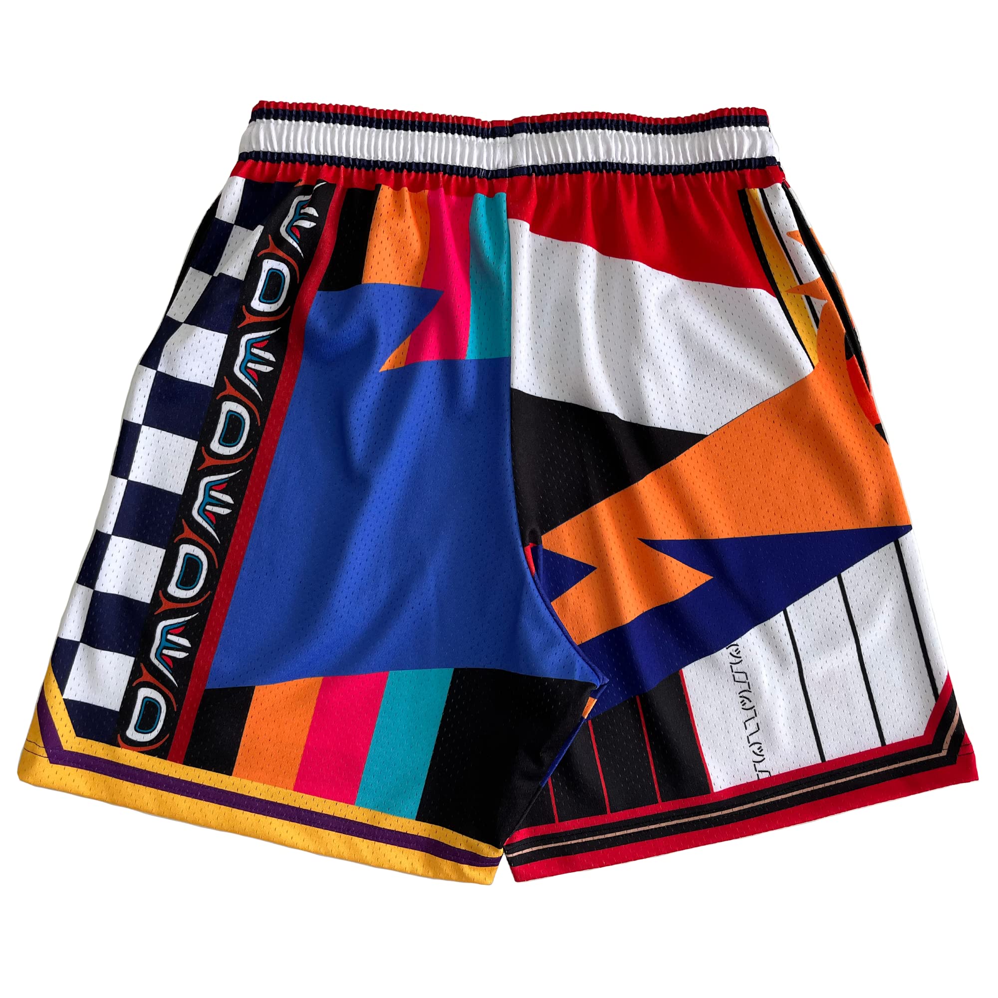 **Men's Basketball Athletic Shorts - Breathable Mesh Gym Workout Training Shorts with Drawstring & Pockets - Perfect for Running, Sports & Casual Wear**