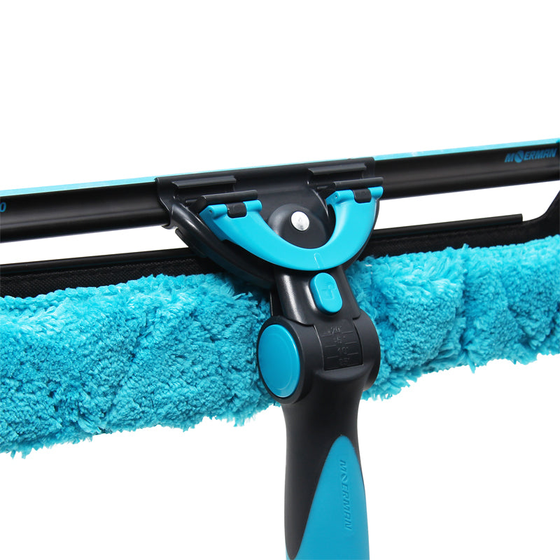 Moerman F*LIQ Liquidator 3.0 & Excelerator 2.0 Window Cleaning Squeegee Combo Kit - Professional Glass Cleaning Tools for Home, Office, and Commercial Use