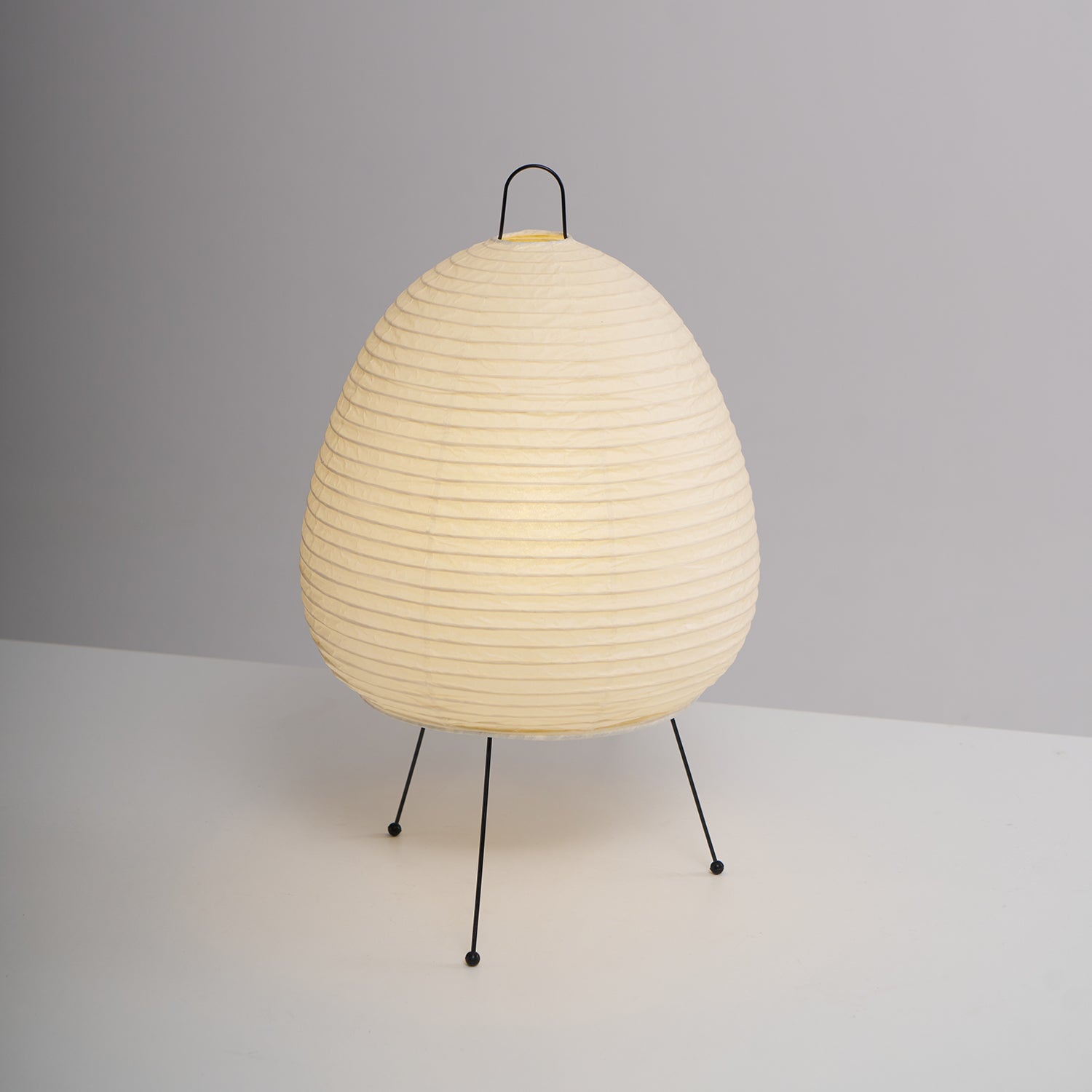 Japanese Akari Paper Table Lamp - Handmade Shoji Style Lighting for Bedroom, Living Room & Office - Warm Ambient Light for Relaxation & Decor