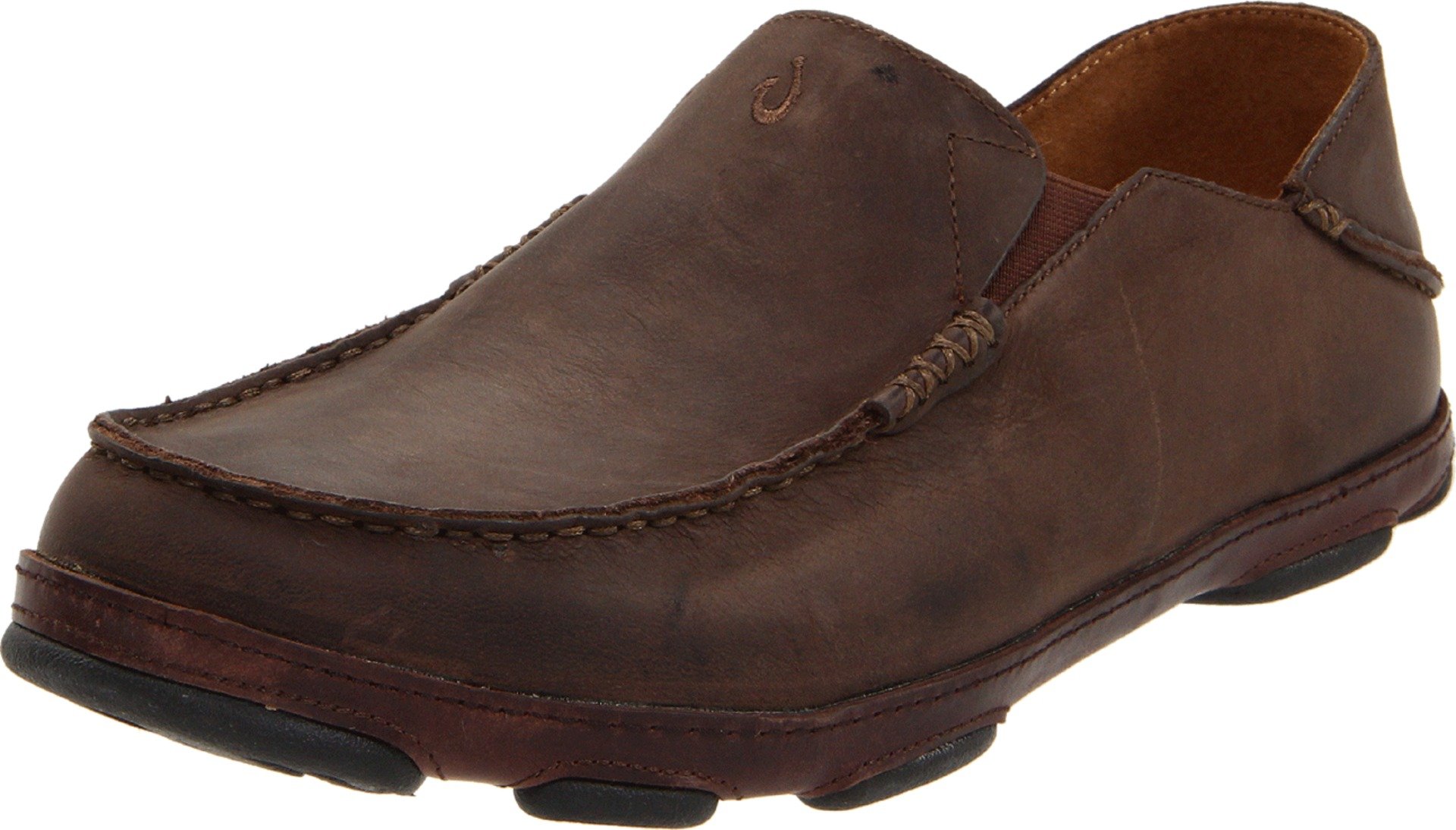 OLUKAI Men's Molo Slip-On Shoes - Comfortable & Stylish Casual Loafers for Men - Perfect for Beach, Travel, and Everyday Wear