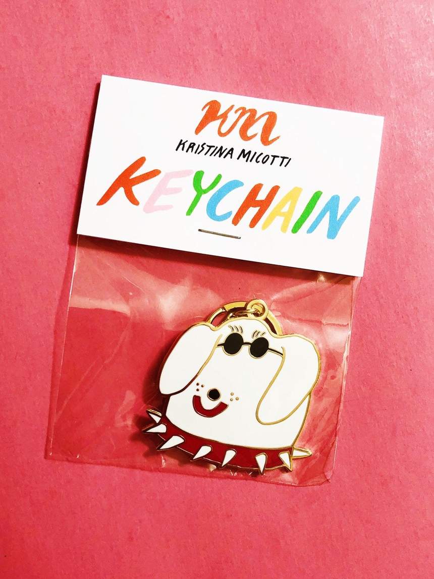 Cute Dog Keychain for Pets - Durable & Stylish Key Ring for Dog Lovers - Perfect for Keys, Bags & Gifts