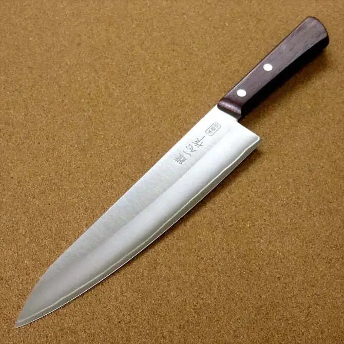Premium Kanetsugu Miyabi Issin Japanese Chef Knife - High Carbon Stainless Steel, Razor Sharp Blade for Professional Cooking, Sushi, and Meat Cutting