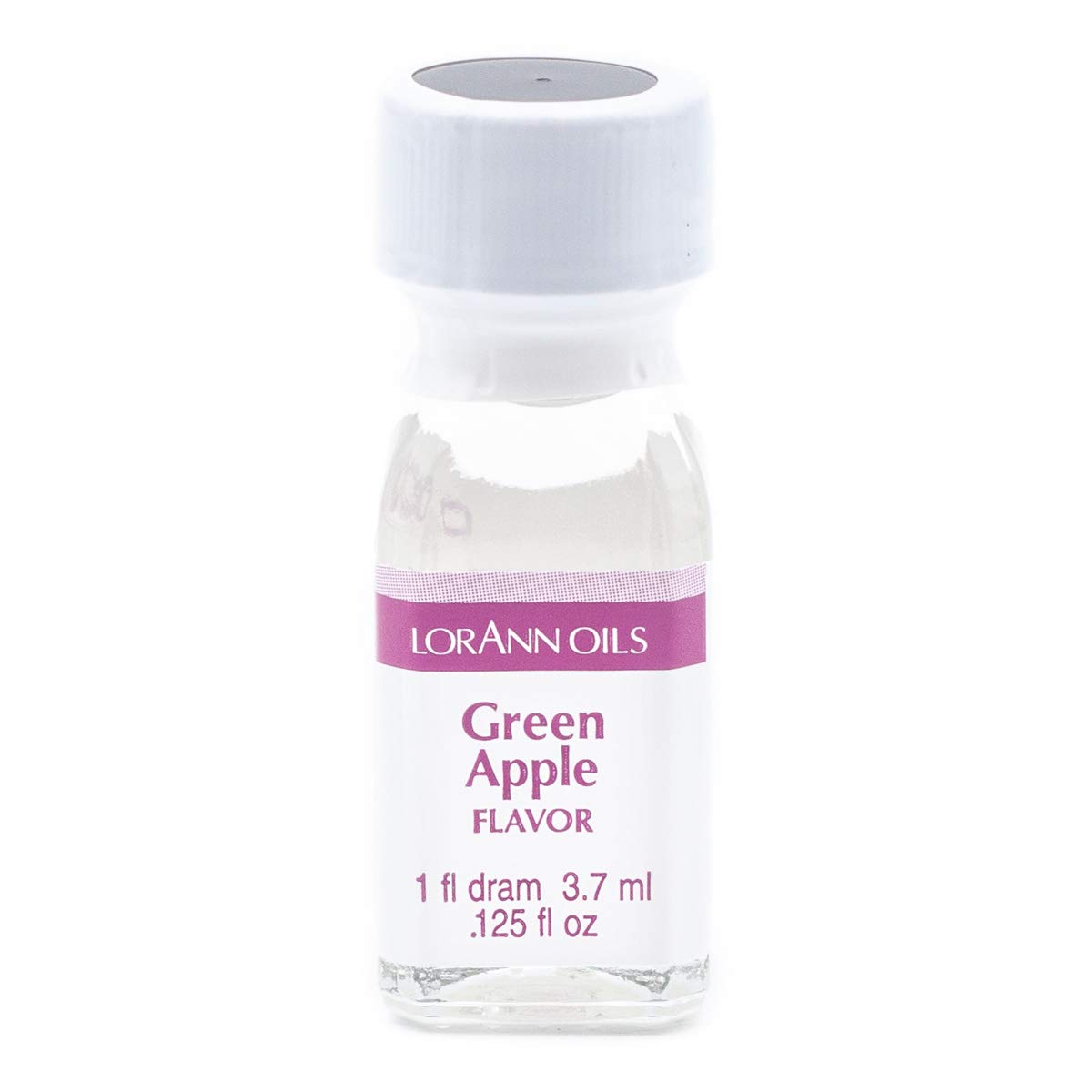LorAnn Oils Super Strength Green Apple Flavoring - 4X Stronger Than Extracts for Candy Making, Baking, Hard Candy & DIY Treats - Natural & Bold Flavor (Pack of 2, 0.125 fl oz) - Perfect for Homemade Candies, Cakes, and Dessert Recipes