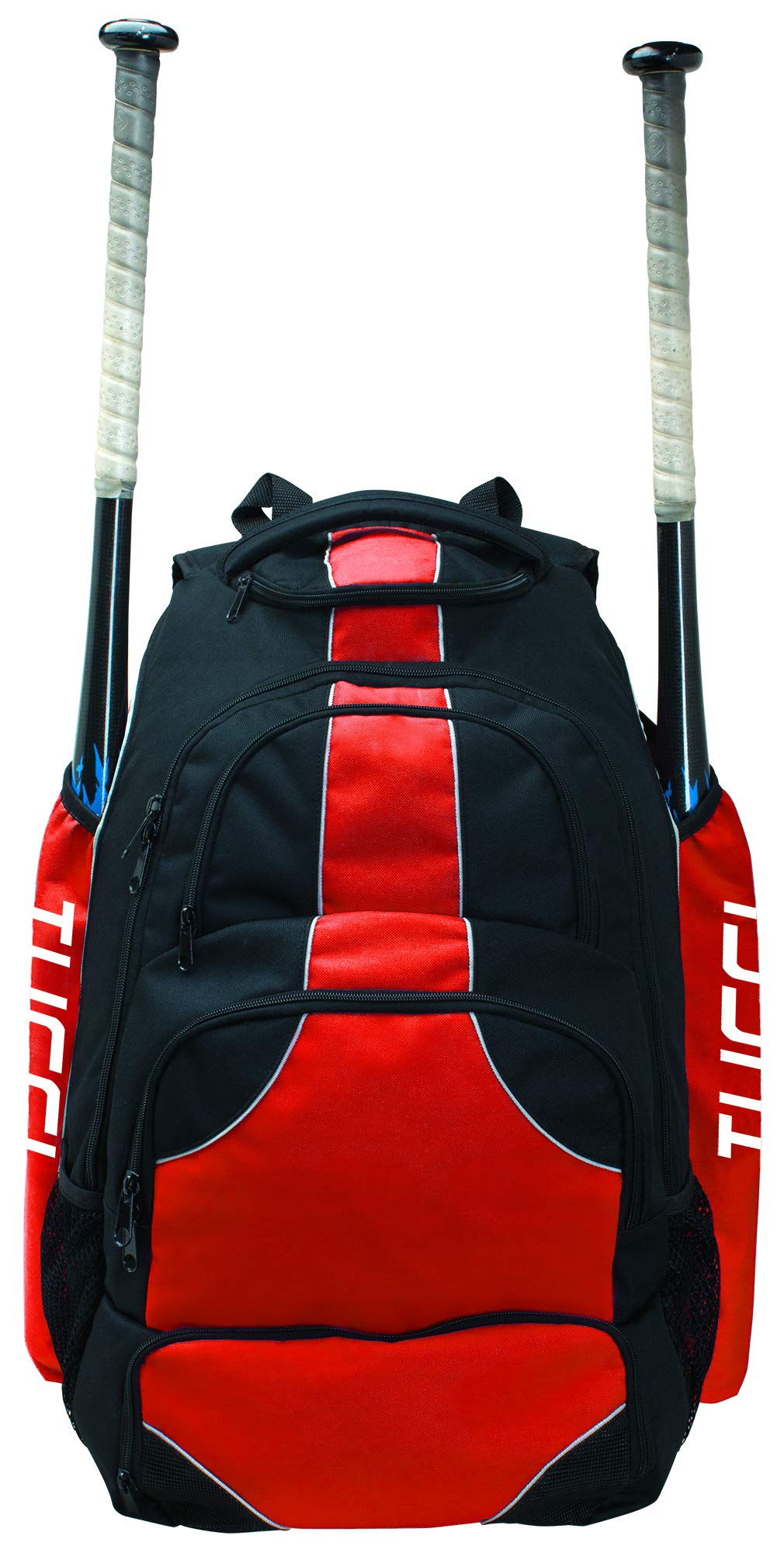 Tucci Large Plus Team Travel Bat Backpack for Baseball & Softball - Durable Sports Equipment Bag for Players & Coaches - Perfect for Games, Practice & Travel