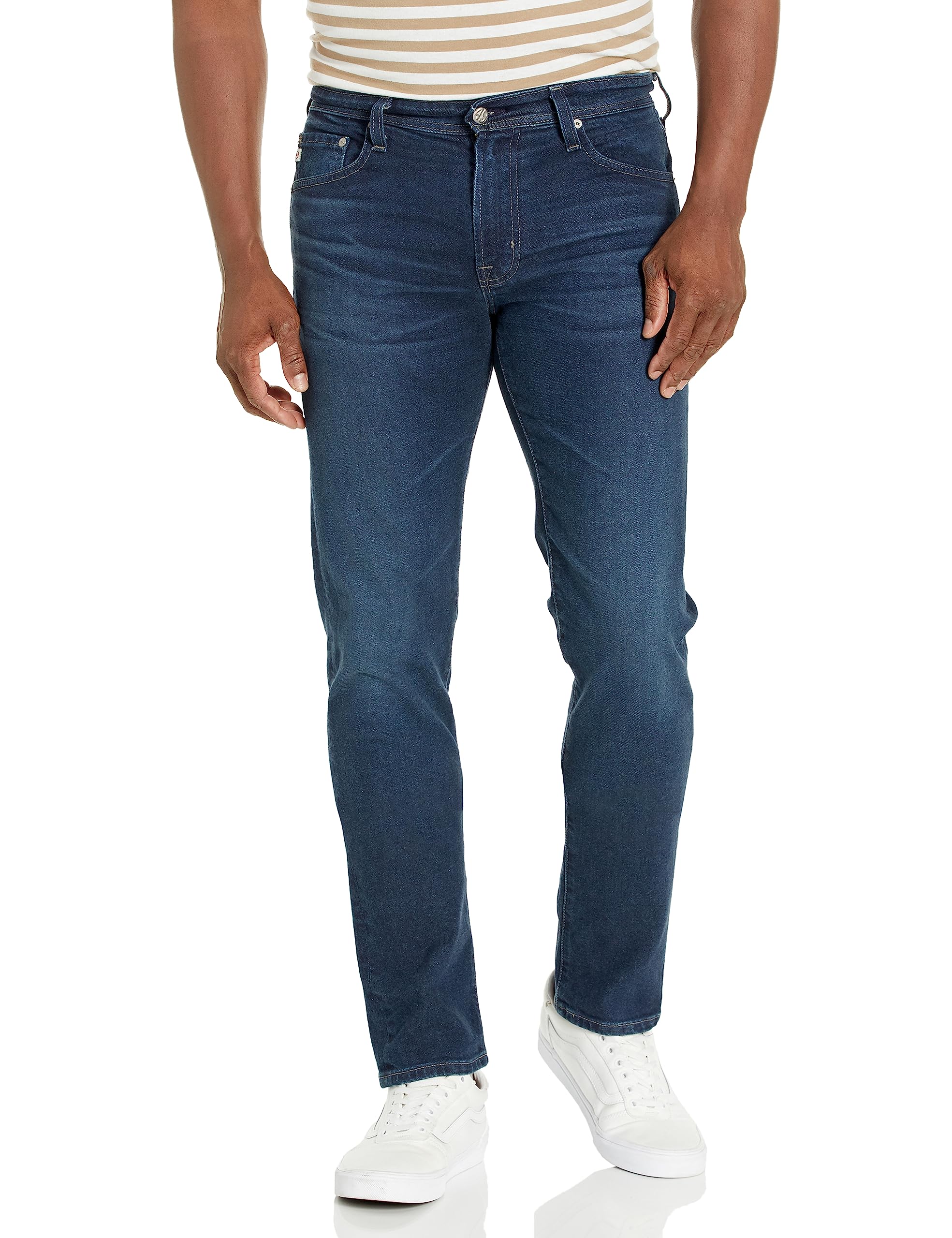 Men's Tellis Aged Modern Slim Fit Jeans - Stylish & Comfortable Denim for Casual Wear, Work & Everyday Outfits