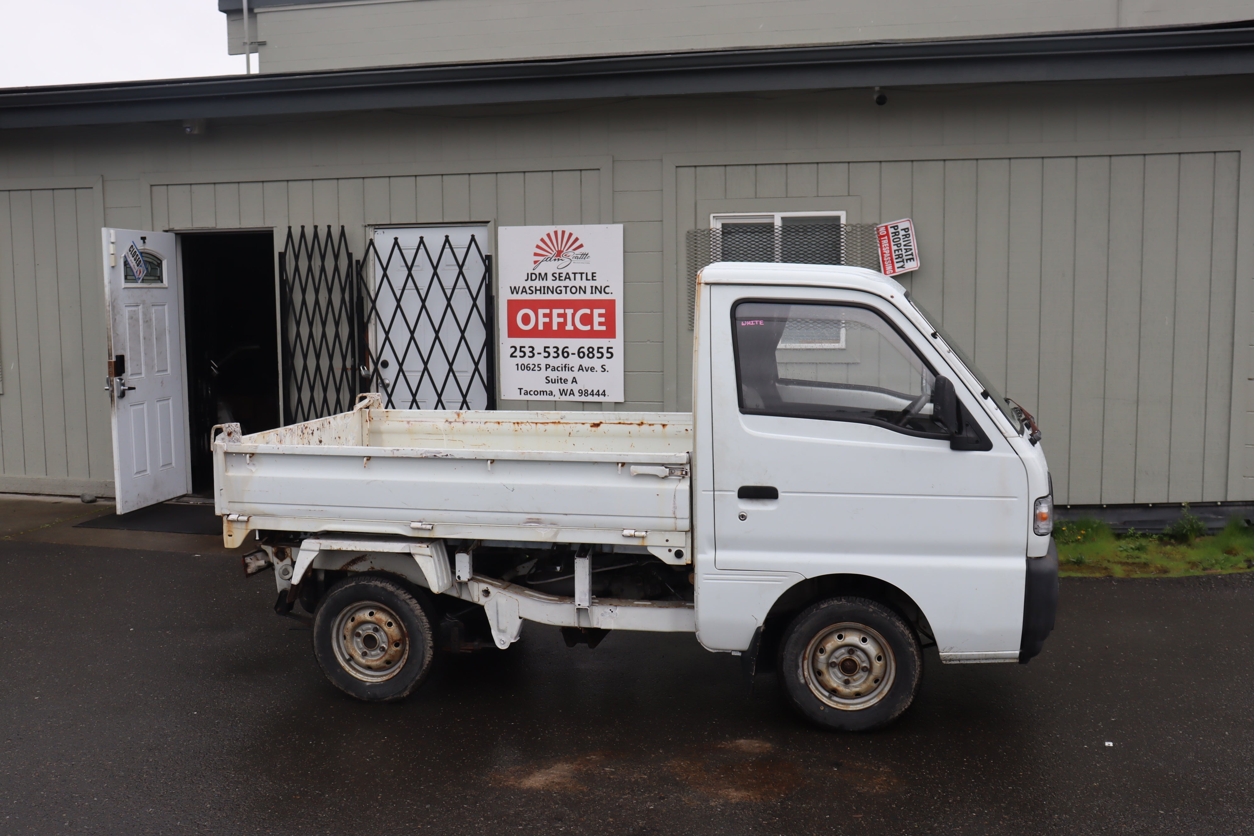 1991 Suzuki Carry Kei Dump Truck JDM V DD51T 4WD Low Miles - Perfect for Off-Road Hauling & Vintage Car Collectors