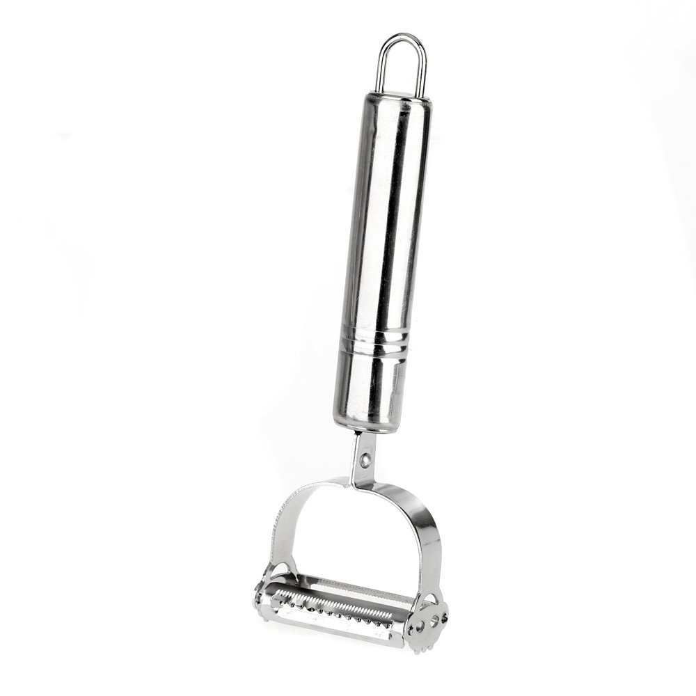 Premium Stainless Steel Vegetable Peeler - Potato Apple Carrot Peeler with Comfort Grip - Sharp Kitchen Tool for Cooking, Baking & Meal Prep - Ideal for Home Chefs & Professional Kitchens