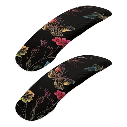 Black - Butterfly Flower