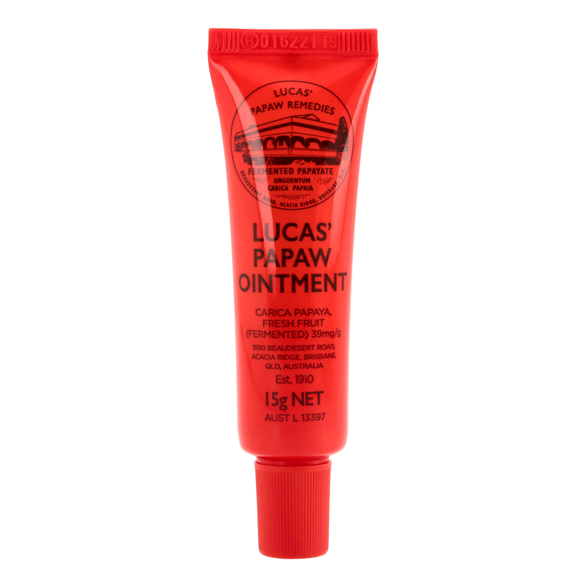 Lucas Papaw Ointment 15g - Multipurpose Skin Care for Dry Lips, Cuts & Burns | Natural Healing Balm for Babies & Adults | Perfect for Travel, First Aid & Daily Moisturizing