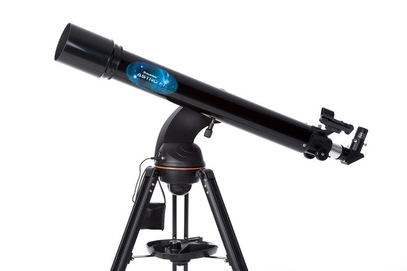 Celestron Astro Fi 90mm Refractor Telescope - Portable Astronomy Telescope for Adults & Kids, Smartphone Compatible Stargazing - Perfect for Backyard, Camping & Night Sky Observation