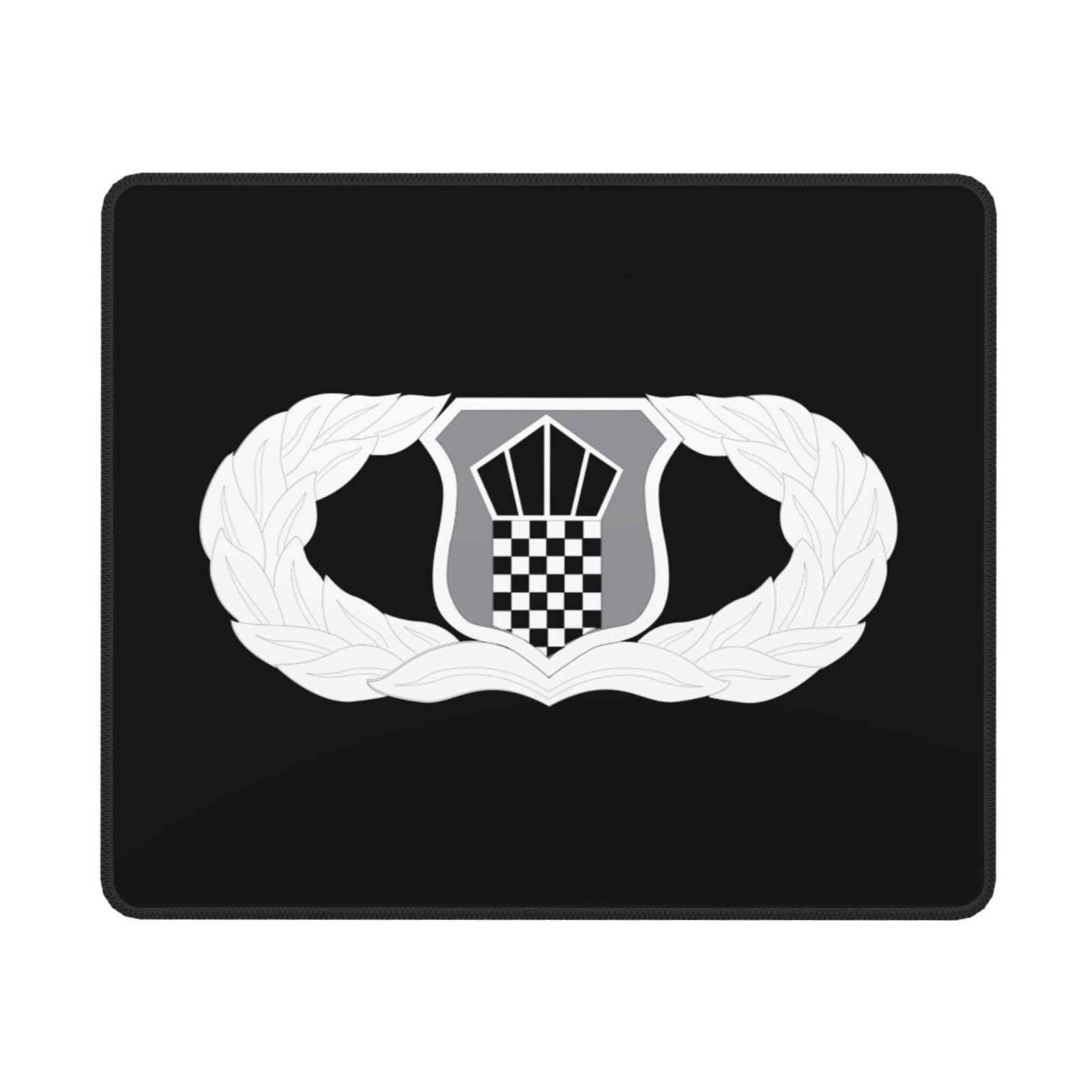 US Air Force ATC Badge Mouse Pad - Waterproof Non-Slip Rubber Base, 10x12 Inch Gaming & Office Mousepad for Laptop/PC - Perfect for Military Enthusiasts & Gamers