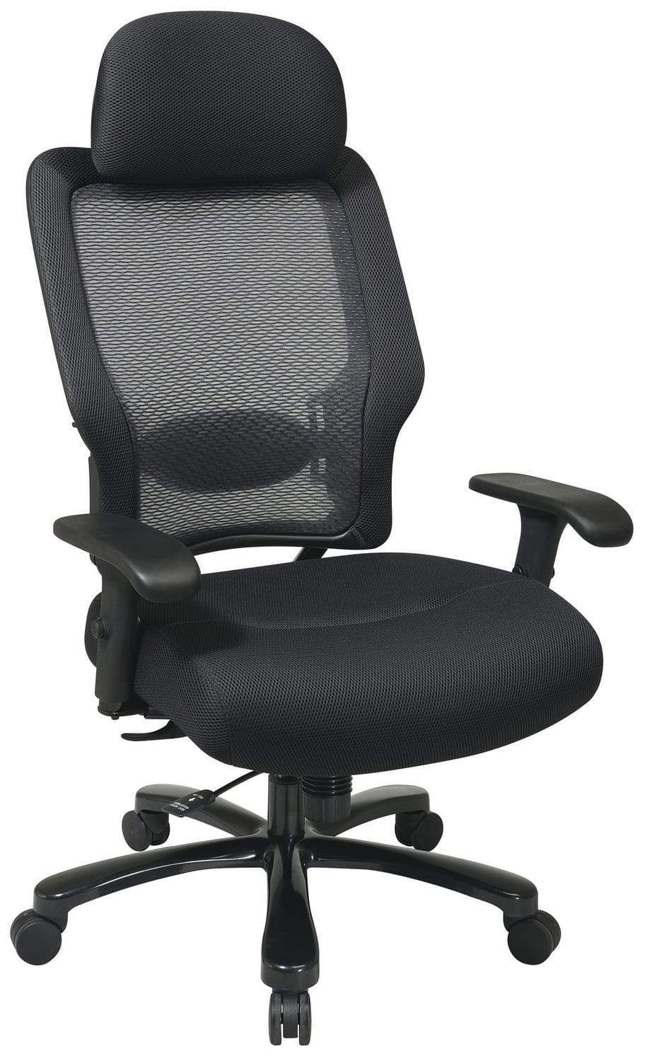 Space Seating Air Grid® Mesh Big and Tall Office Chair [63 37A773HM] - Ergonomic Executive Chair for Home & Office Workspaces