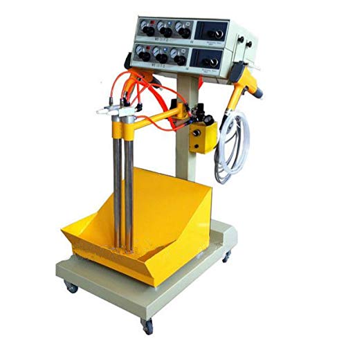 GOWE Dual System Vibratory Electrostatic Powder Coating Machine for Metal, Wood & Plastic - Perfect for DIY Projects & Industrial Use