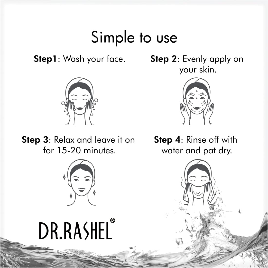 DR.RASHEL Aloe Vera Face Pack for Glowing Skin - Oil Control, Acne Treatment, Pimple Removal, Detan, Blemish & Pigmentation Reduction, Skin Brightening - Face & Body Cleanser (380ml) - Perfect for Daily Skincare Routine, Spa Days & Post-Sun Care