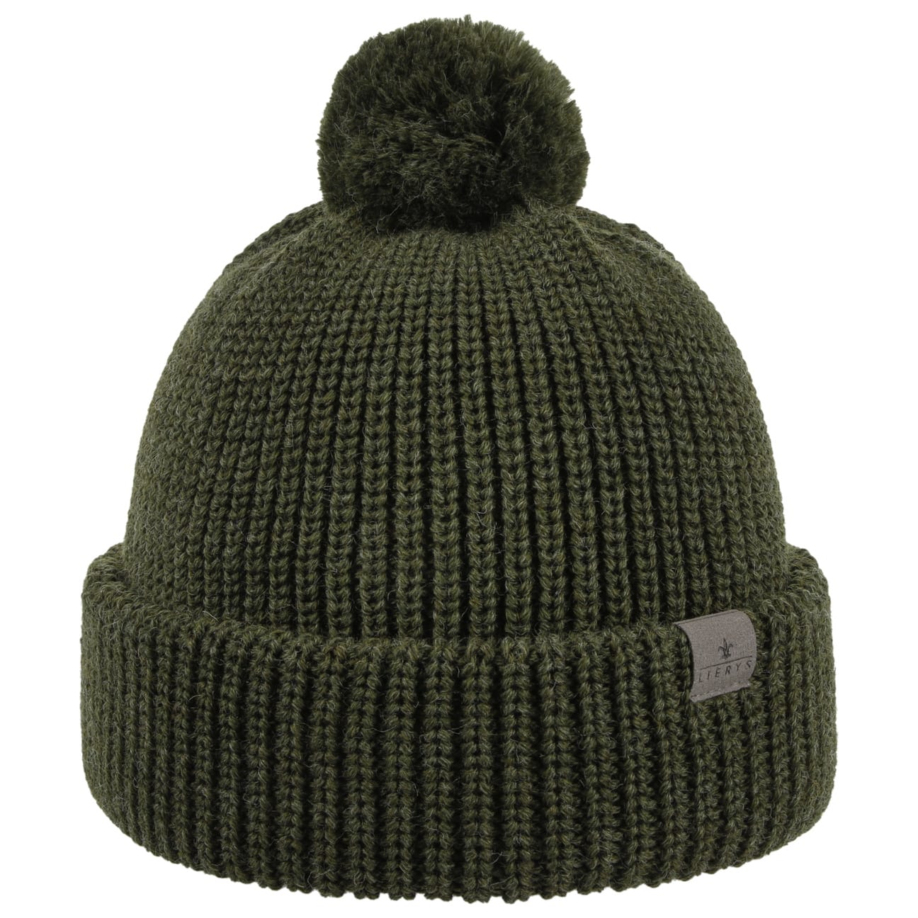 Lierys Knit Bobble Hat - Warm Winter Beanie for Men & Women - Cozy Cable Knit Pom Pom Hat for Cold Weather - Perfect for Skiing, Snowboarding & Outdoor Activities