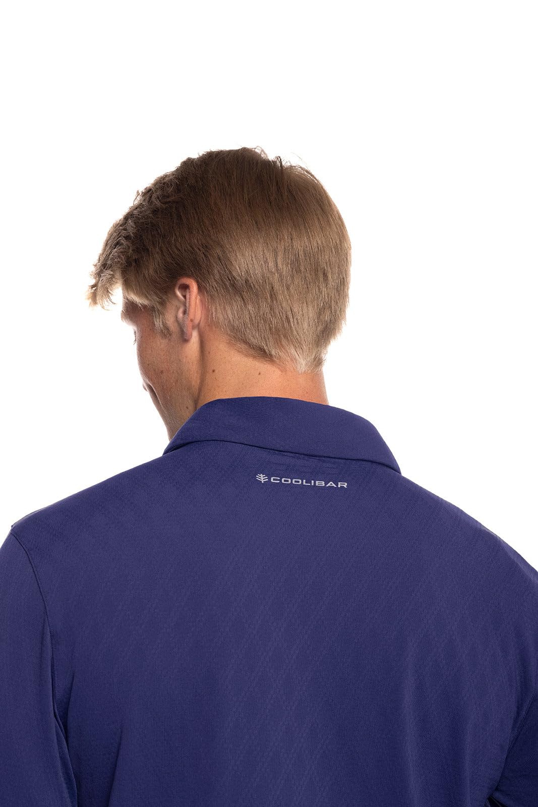 Coolibar UPF 50+ Men's Arobello Sun Protective Polo Shirt - Lightweight Quick-Dry for Golf, Hiking & Outdoor Activities