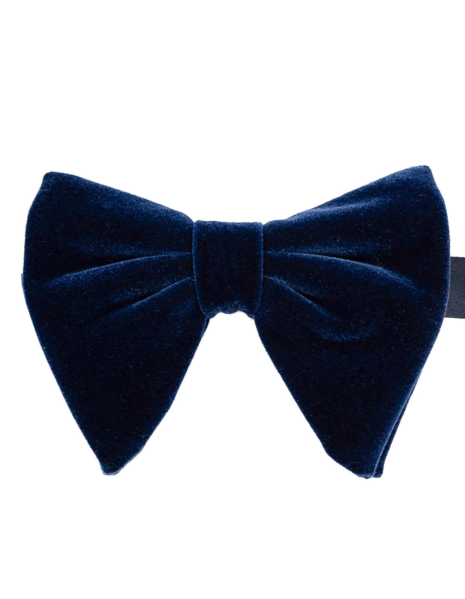 DÉCLIC Floppy Velvet Bow Tie for Men - Petrol Blue Adjustable Necktie for Weddings, Parties & Formal Events