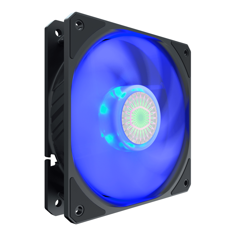 Cooler Master MFX B2DN 18NPB R1 CM SickleFlow 120 PWM Blue LED Fan - High Performance Cooling for PC Gaming, Workstations & Servers (2-Year Warranty)