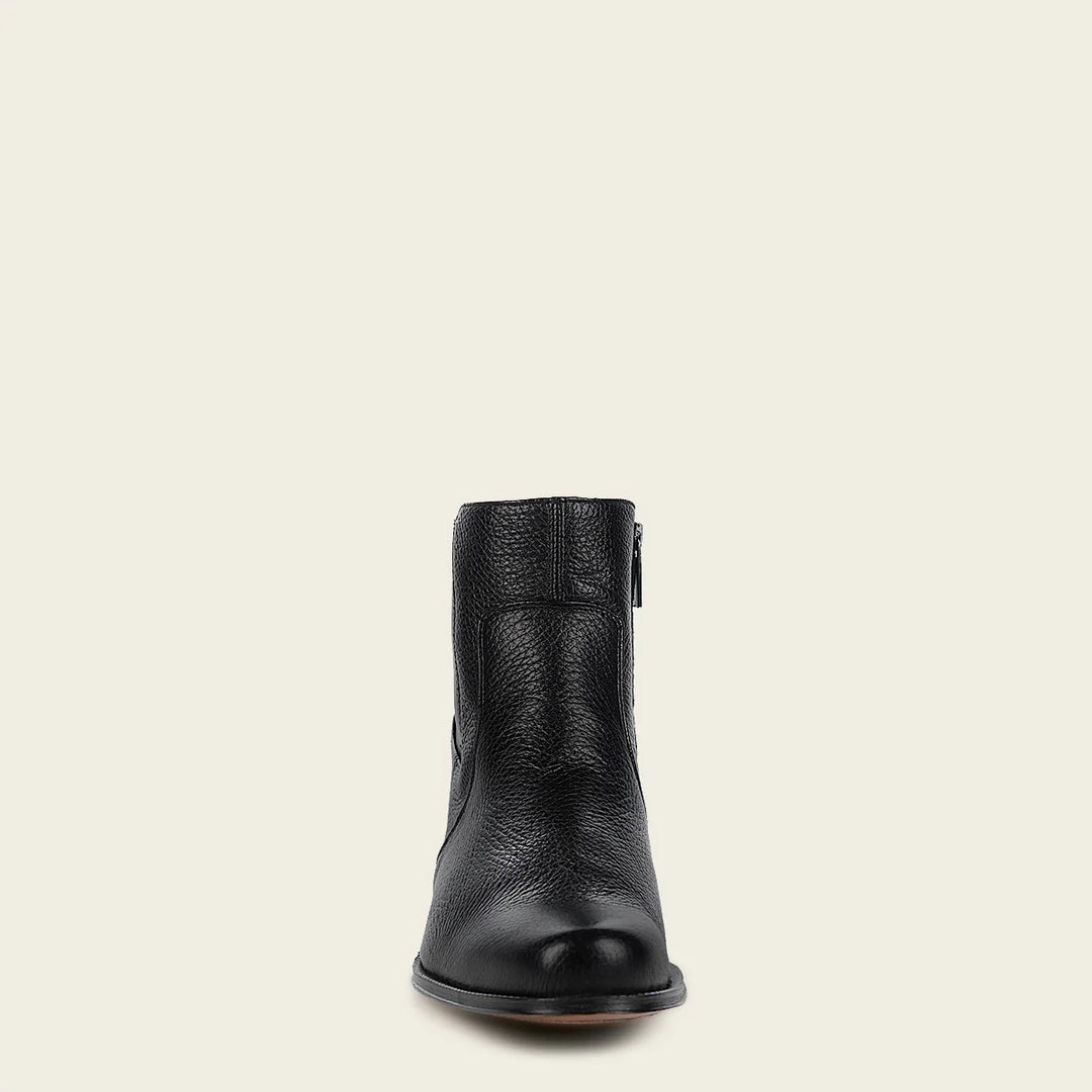 Franco Cuadra Men's Black Casual Leather Ankle Boots - G43VNBU Style for Everyday Wear & Outdoor Adventures