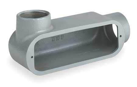 1-1/4 Inch Iron Conduit Outlet Body LL - Heavy Duty Electrical Conduit Fitting for Commercial & Industrial Wiring Applications