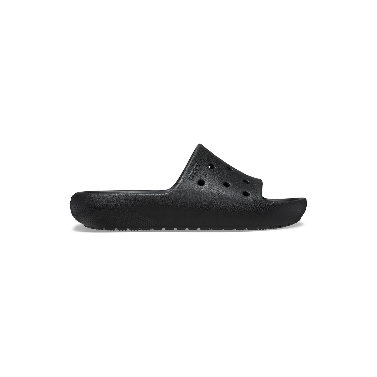 Crocs Classic Slide V2 Sandals for Kids - Comfortable Water Shoes for Boys & Girls - Perfect for Beach, Pool, and Outdoor Play