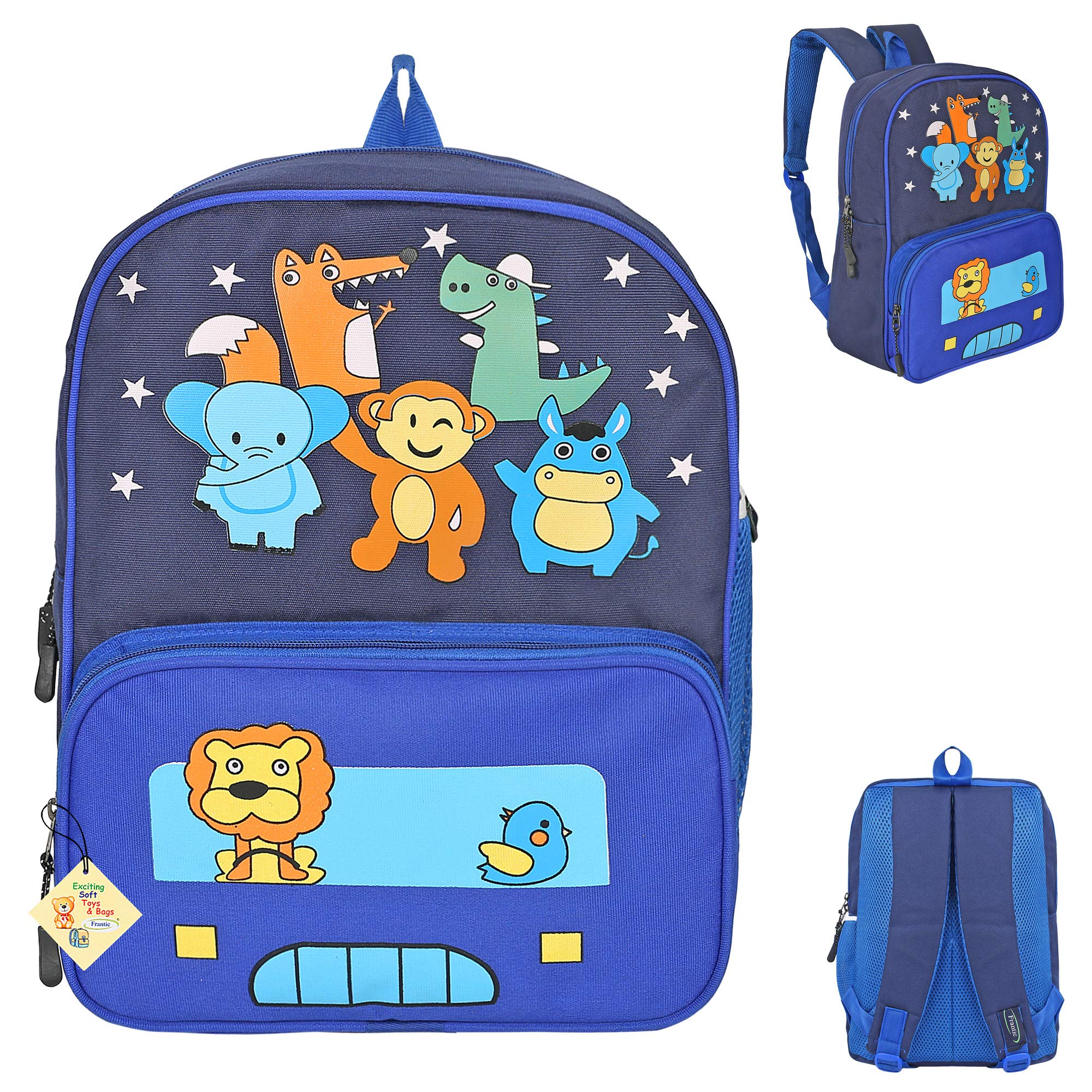 **Durable PU School Backpack for Kids 2-5 Years - Lightweight Preschool Bag for Boys & Girls - Perfect for School, Picnic, and Travel**
