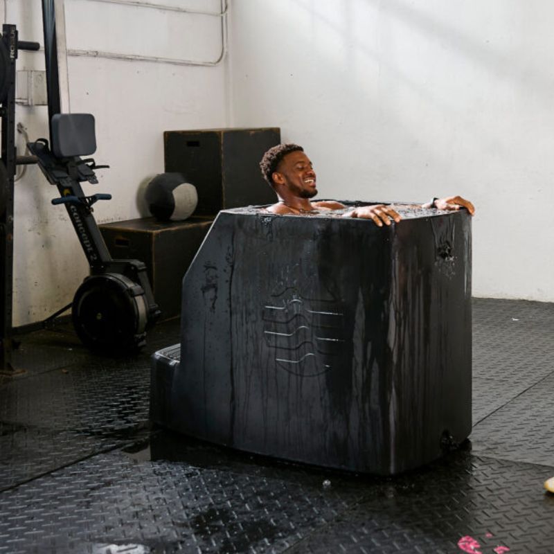 Ice Barrel 500 Cold Plunge Tub - Portable Cold Water Therapy for Athletes & Recovery - Post-Workout Muscle Soothing & Stress Relief - Perfect for Home Gym, Backyard, and Athletic Training