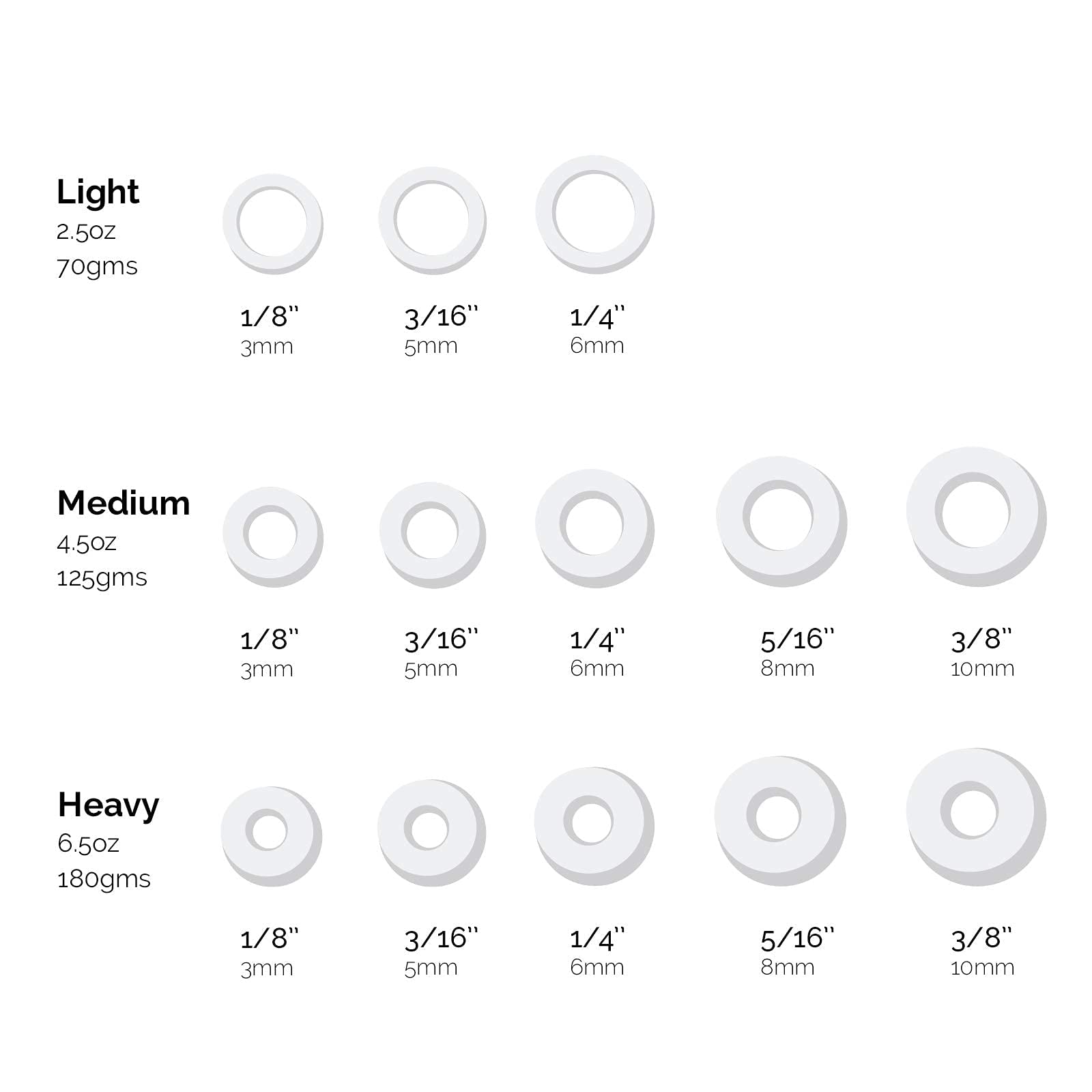 JMU Orthodontic Elastics 1/8 Light - 500 Pack Latex-Free Dental Rubber Bands for Braces, Made in USA | Perfect for Teeth Alignment & Orthodontic Treatment