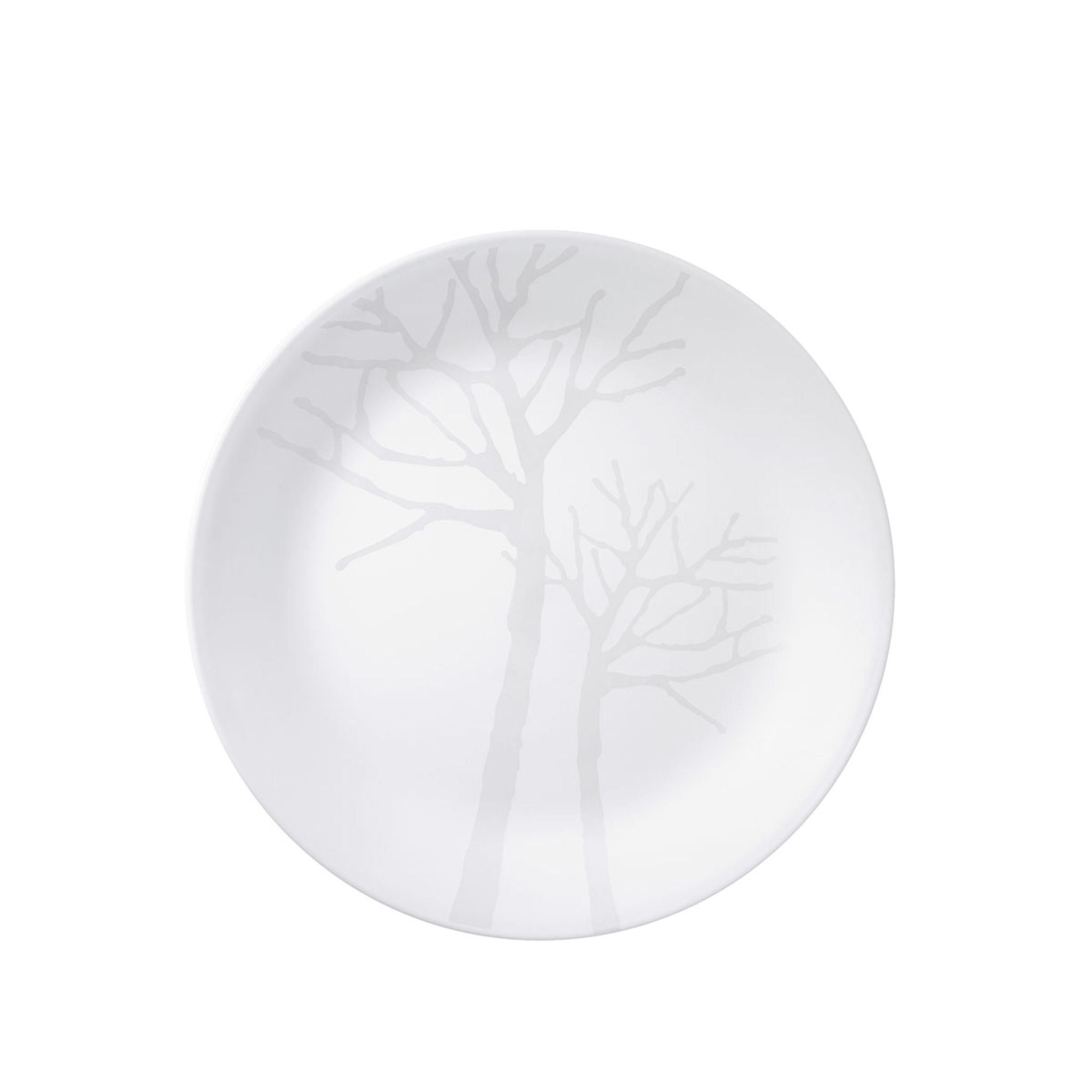 Corelle Frost White 10.25-Inch Dinner Plates (Set of 4) - Durable Vitrelle Glass for Everyday Meals, Microwave & Dishwasher Safe - Perfect for Family Dinners, Parties & Restaurant-Style Serving