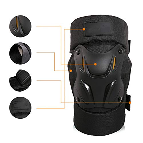 Best Unisex Knee Pads for Sports & Motorcycle - 2-Piece Protective Gear for Motocross, ATV, Biking & Ball Racing - Durable Safety Armor for Outdoor Activities