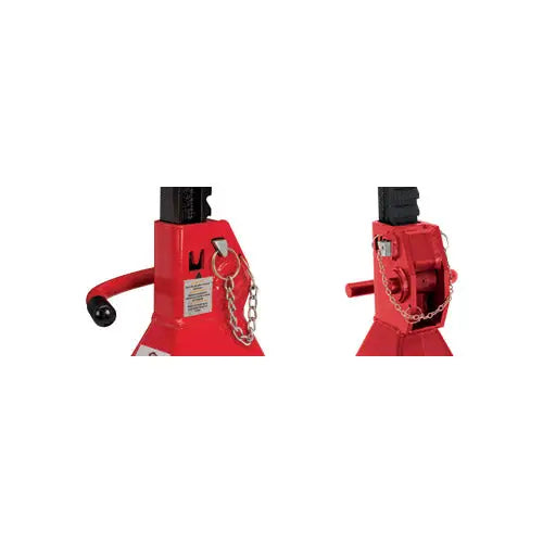 3 Ton Ratchet Jack Stand with Double Locking - Heavy Duty Car Lift Support for Vehicle Maintenance & Repair (Pair) - Perfect for DIY Auto Work, Garage Safety, and Emergency Roadside Assistance