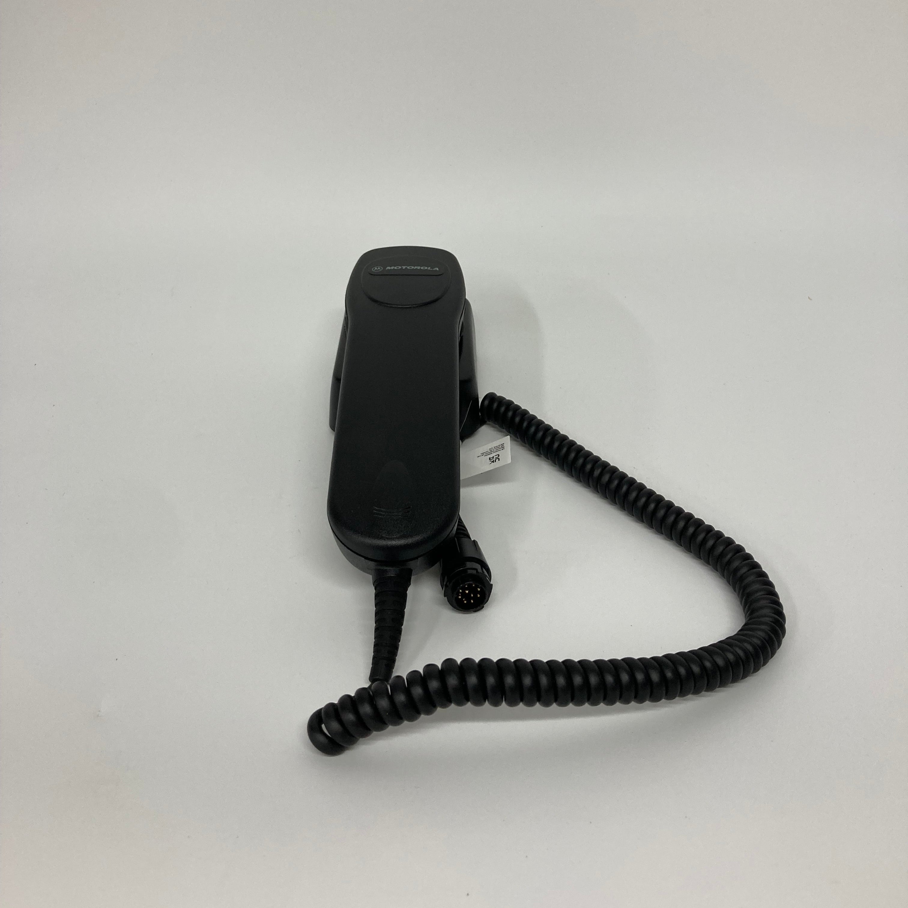 Motorola HMN4098A IMPRES Telephone Style Handset Microphone for Two-Way Radios - Durable & Clear Communication for Security, Construction & Emergency Services