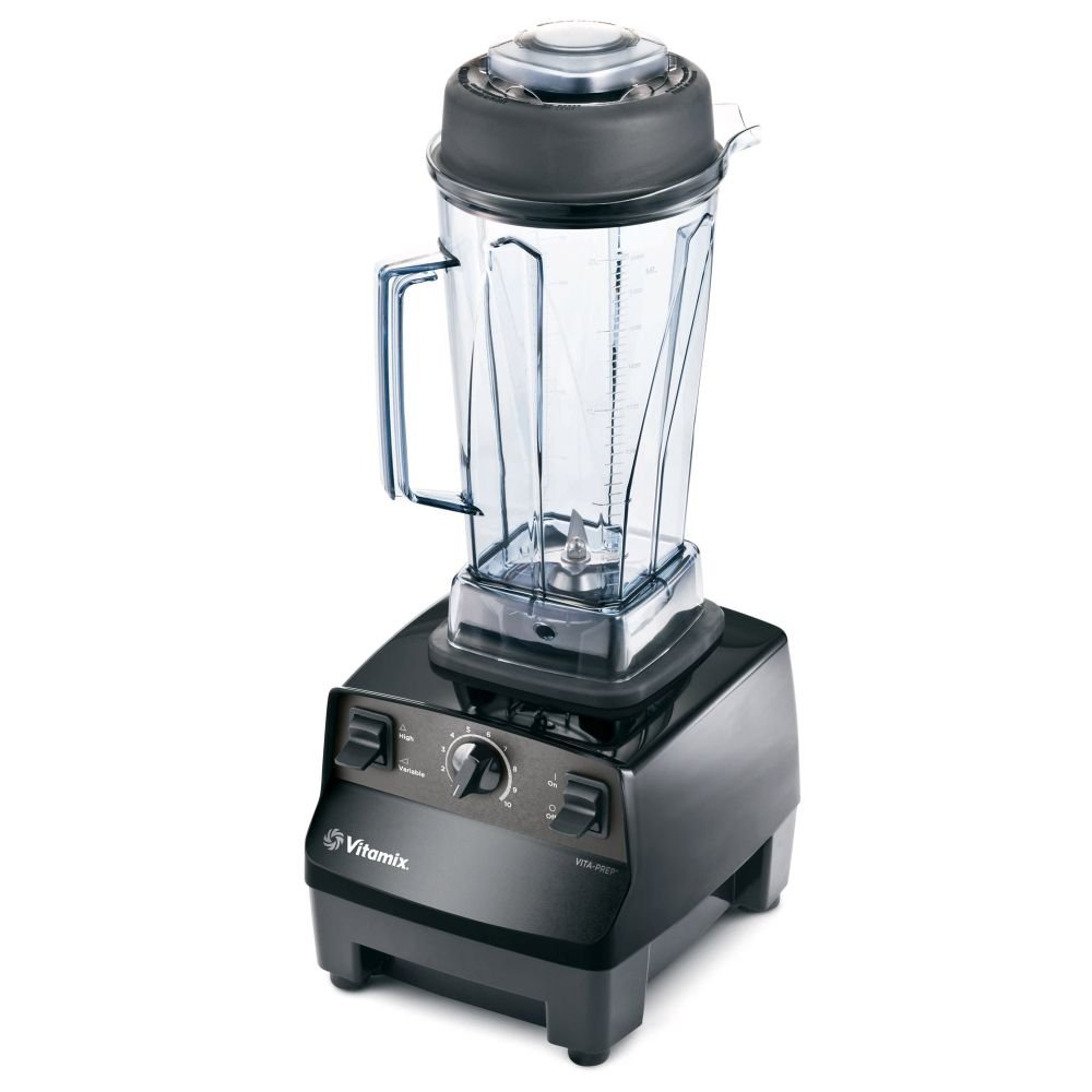 Vitamix 1002 Vita-Prep 64 Oz Professional Blender - High-Performance Commercial Countertop Blender for Smoothies, Soups & Nut Butters - Perfect for Restaurants, Smoothie Bars & Home Kitchens (Black)