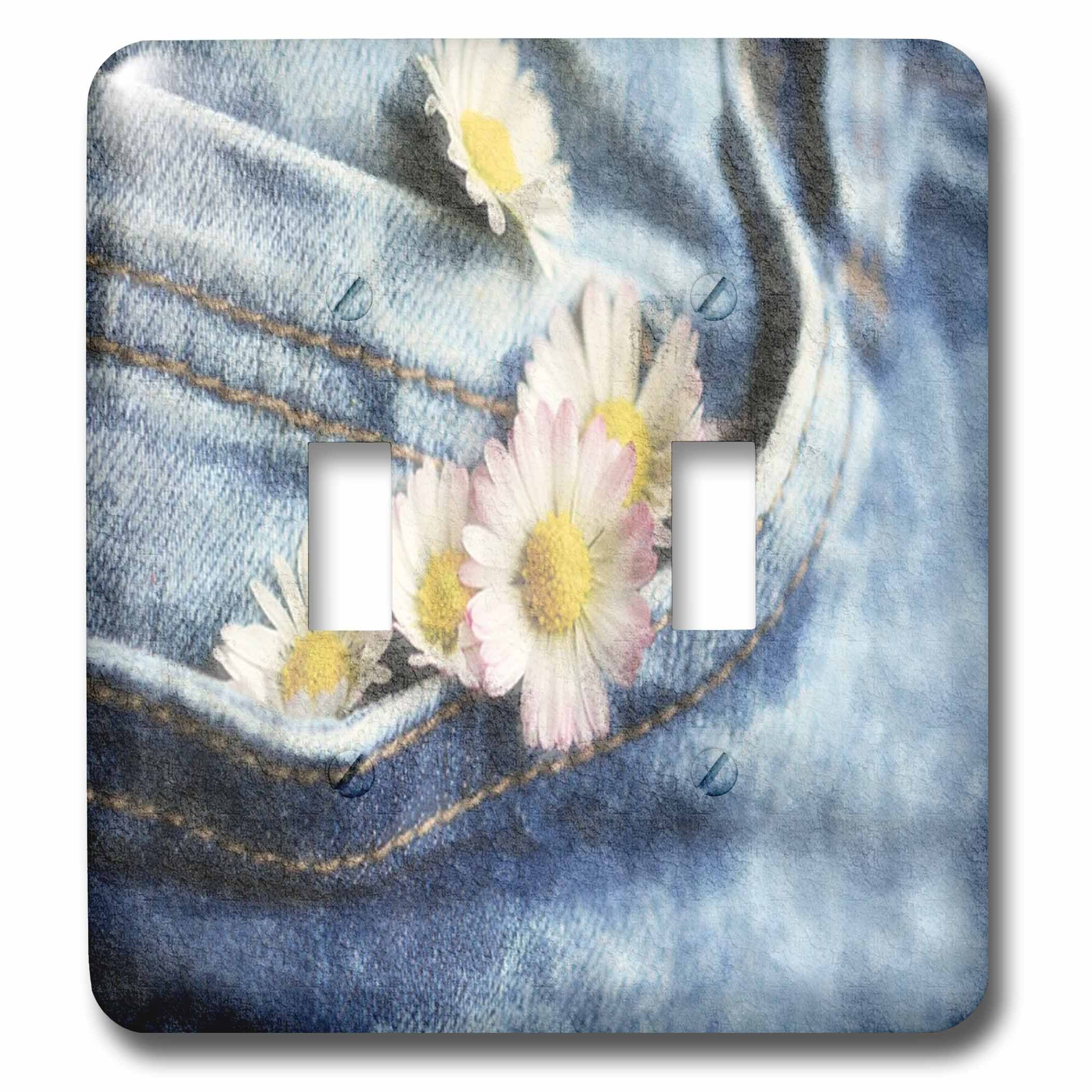 3D Rose Light Switch Cover - Decorative for Home & Office