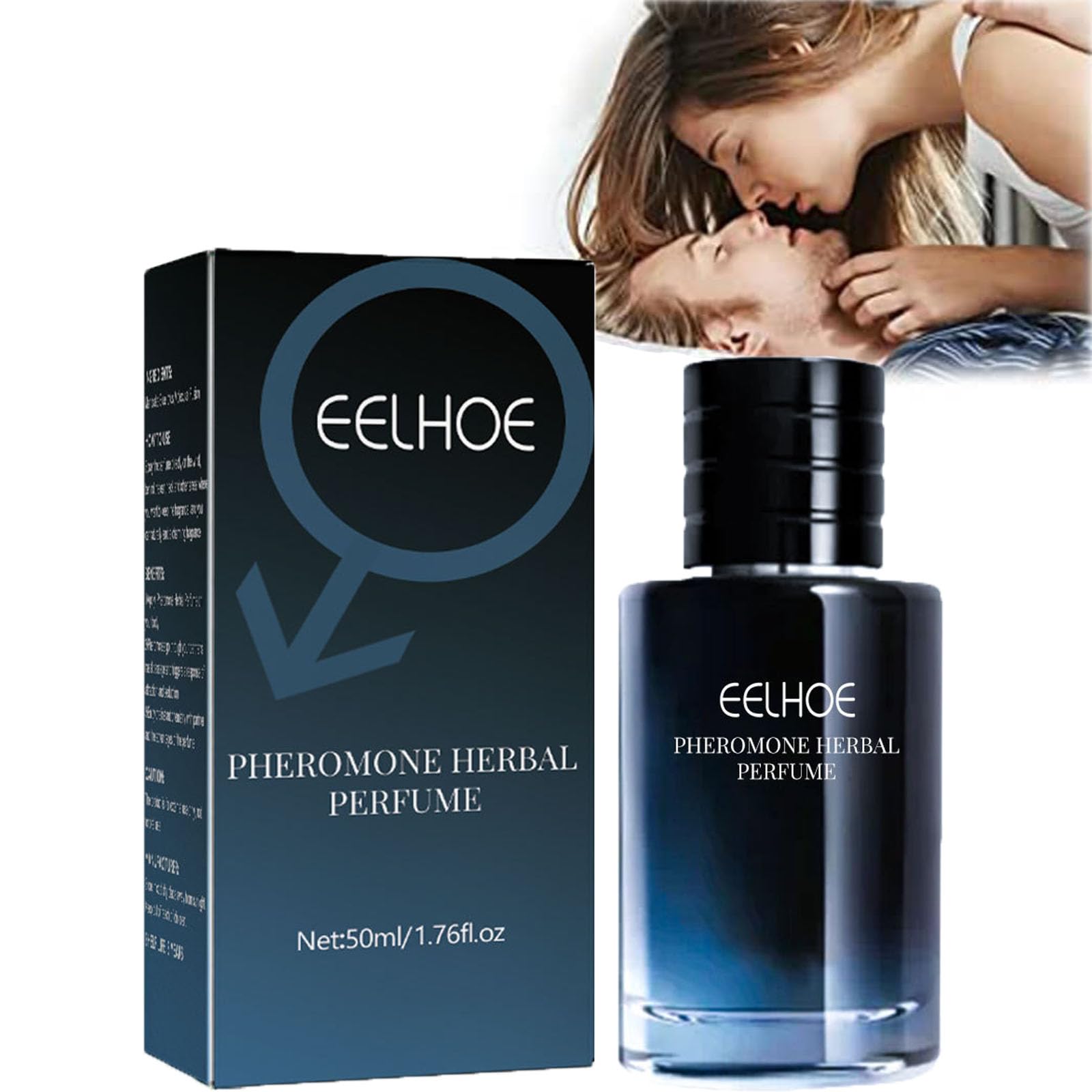 Best Herbal Pheromone Perfume for Men - Natural Attraction Cologne to Attract Women - Long Lasting Fragrance for Date Night, Club & Special Occasions (1.7oz/50ml)