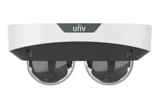 Uniview IPC3224SS ADF28K I1 2.8mm Dual Channel Non-Splicing Multiview Series IR Fixed Intelligent Network Security Camera - Indoor/Outdoor Surveillance for Home & Business Protection