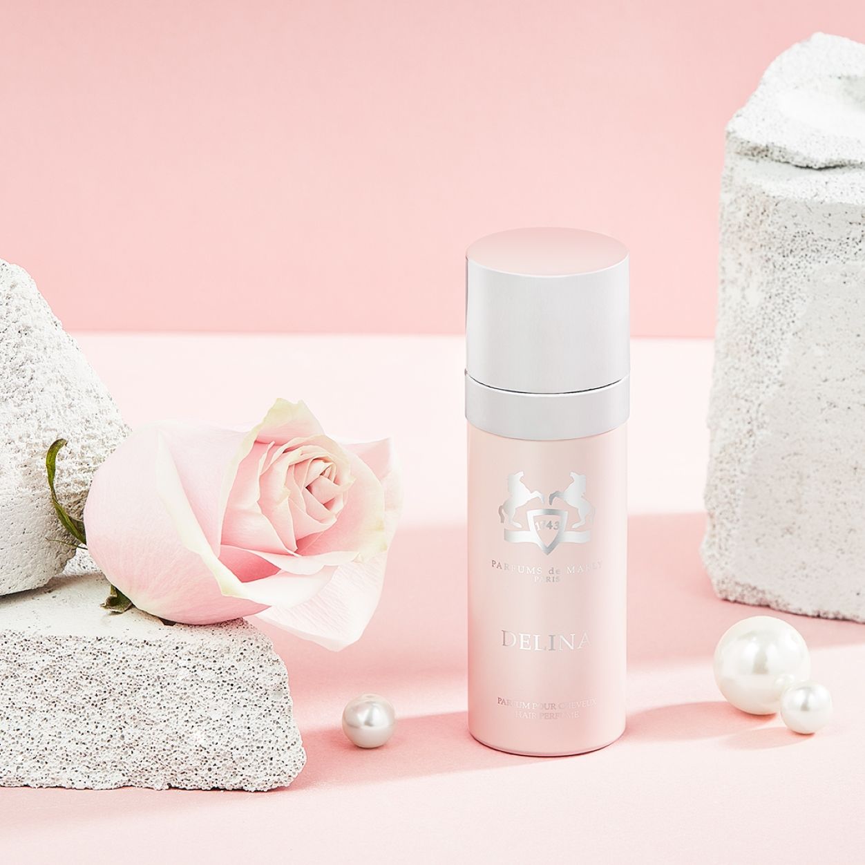 Delina Hair Mist - Hydrating & Shine Enhancing Hair Perfume Spray for Women | Long-Lasting Fragrance & Moisturizing Formula | Perfect for Daily Use, Special Occasions & Travel