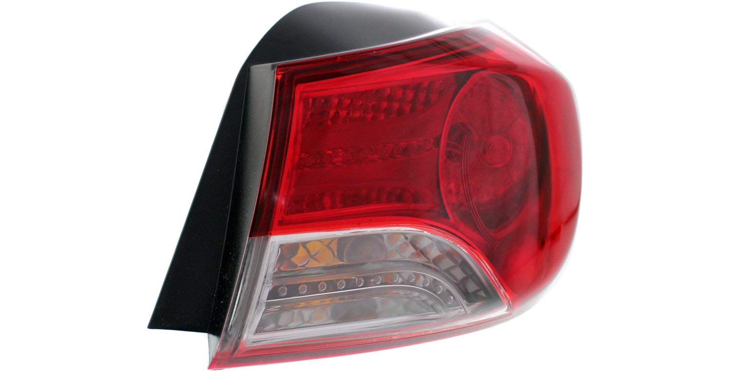 Garage-Pro LED Tail Light Assembly Set - Compatible with 2011-2013 Hyundai Elantra (Driver & Passenger Side, Outer) | Durable Replacement for Broken Lights | Perfect for Night Driving and Enhanced Vehicle Safety